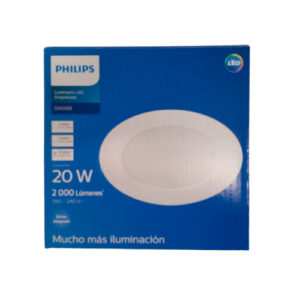 Luminario LED empotrado Philips 20W